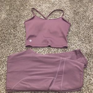 Crop Top and Leggings